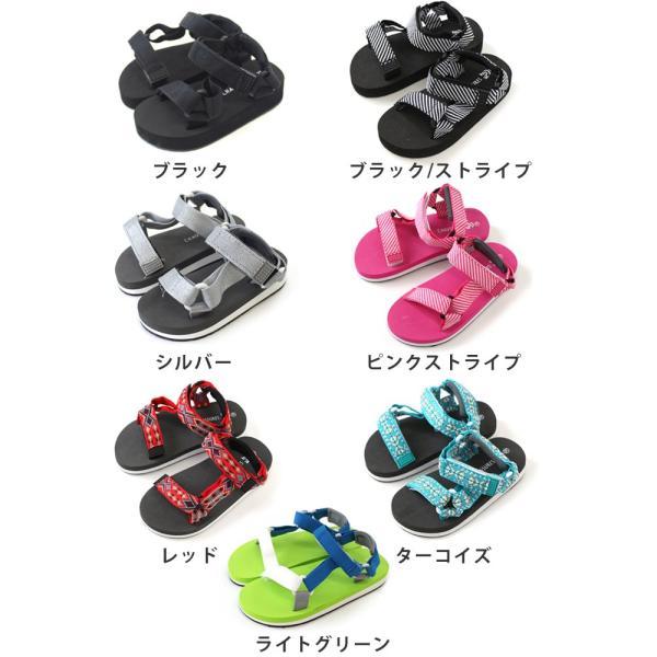 キッズカラフルサンダル キッズジュニア 春夏 ビーチサンダル