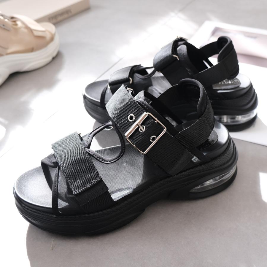 AmiAmi（アミアミ） スポーツサンダル レディース 厚底 サンダル