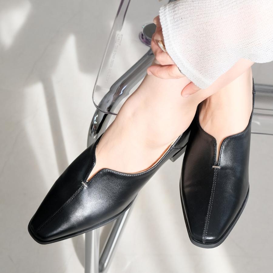 AmiAmi（アミアミ） パンプス ローヒール レディース 歩きやすい 痛く