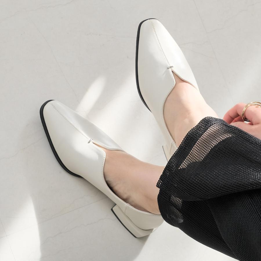 パンプス　ローヒール　24㎝　【3足セット1足新品未使用】 楽天市場】パンプス 黒 ぺたんこ 歩きやすい ローヒール ポインテッド