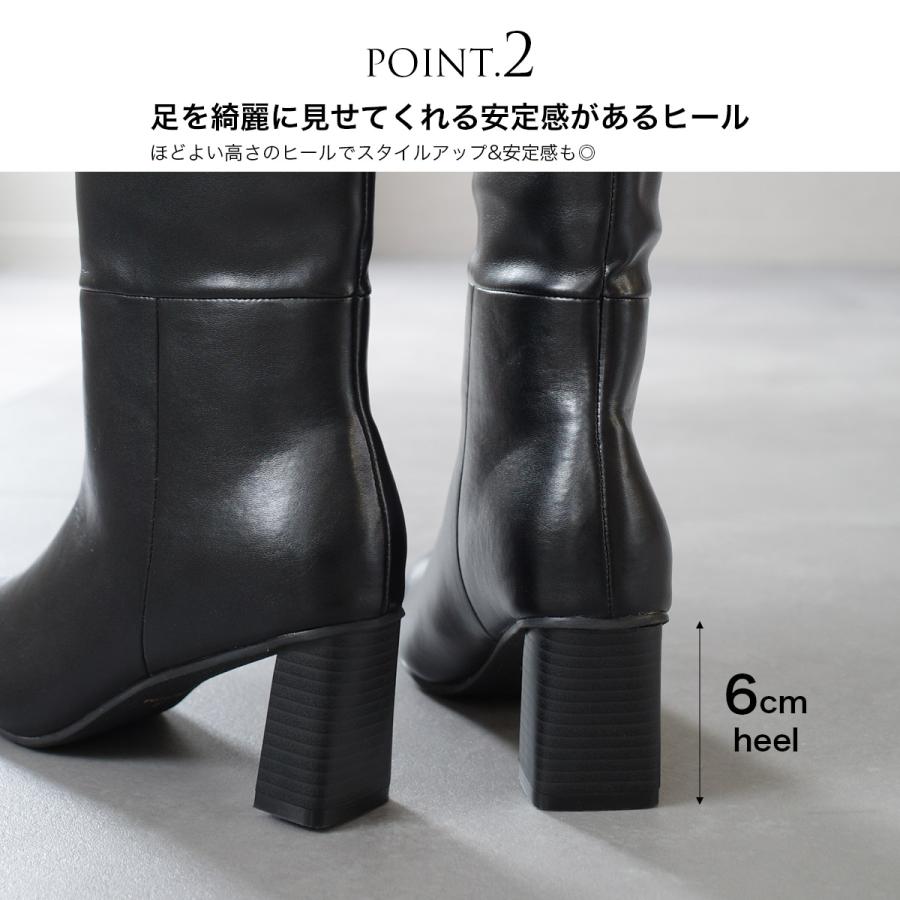 AmiAmi（アミアミ） ロングブーツ レディース ブーツ ロング 歩き