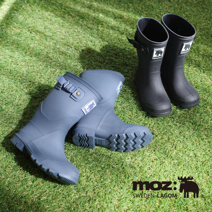 moz モズ レインブーツ キッズ 長靴 レインシューズ 防水 完全防水
