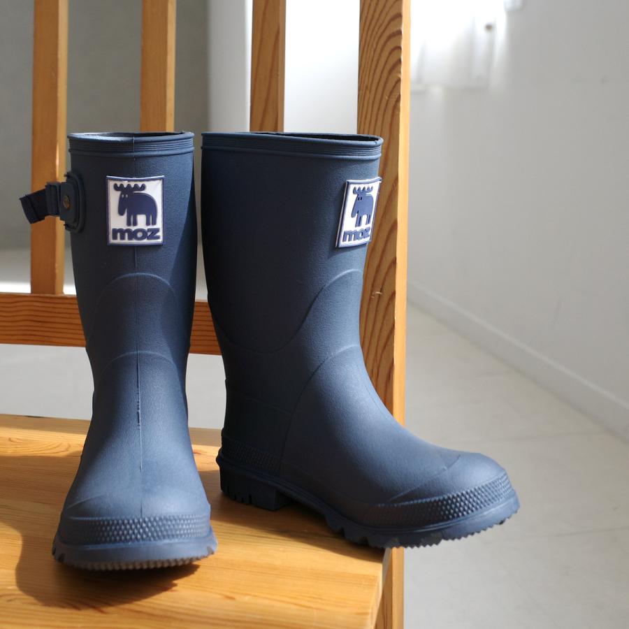 moz モズ レインブーツ キッズ レインシューズ 防水 長靴 完全防水