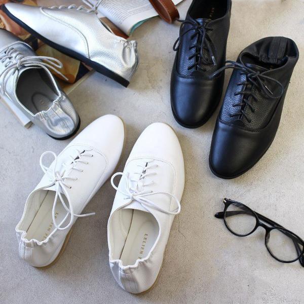 かかとが踏める 2way カジュアルシューズ レディース おじ靴 ぺたんこ Mj Edie 通販 Yahoo ショッピング