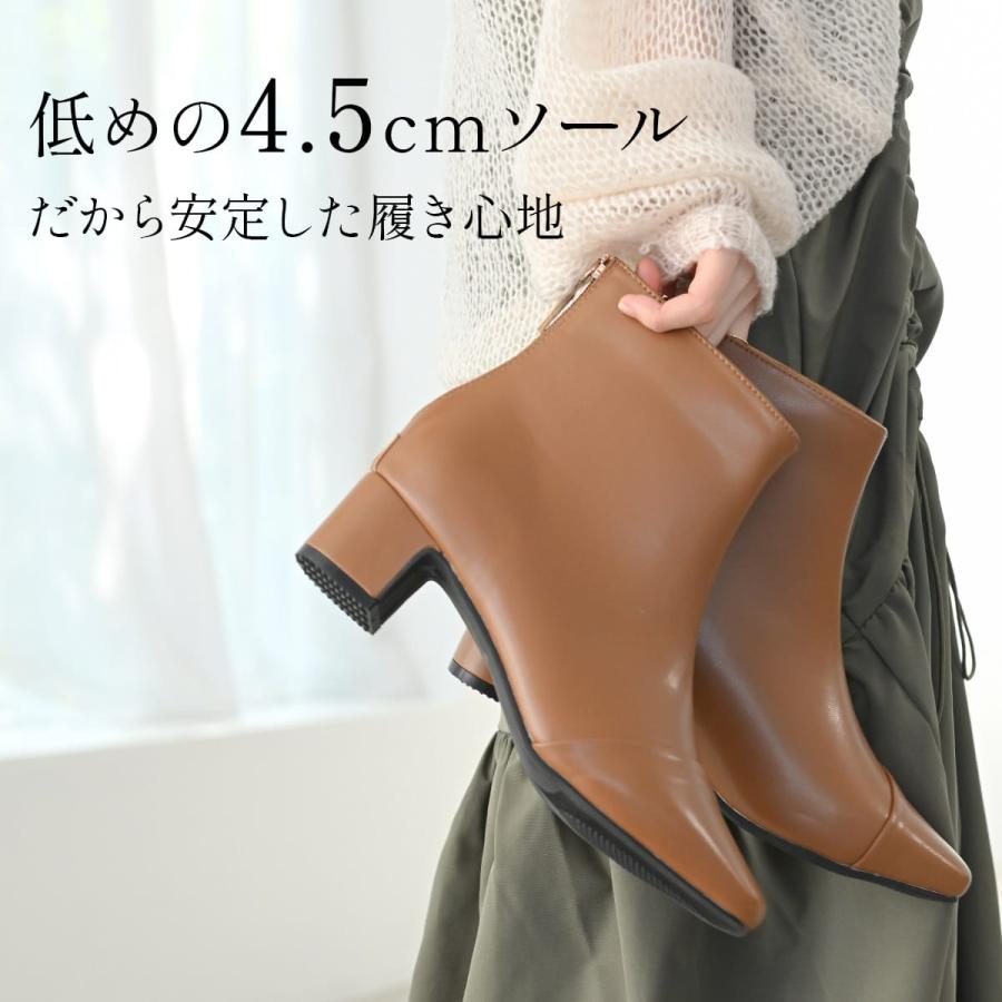 AmiAmi（アミアミ） ショートブーツ レディース 歩きやすい 痛くない