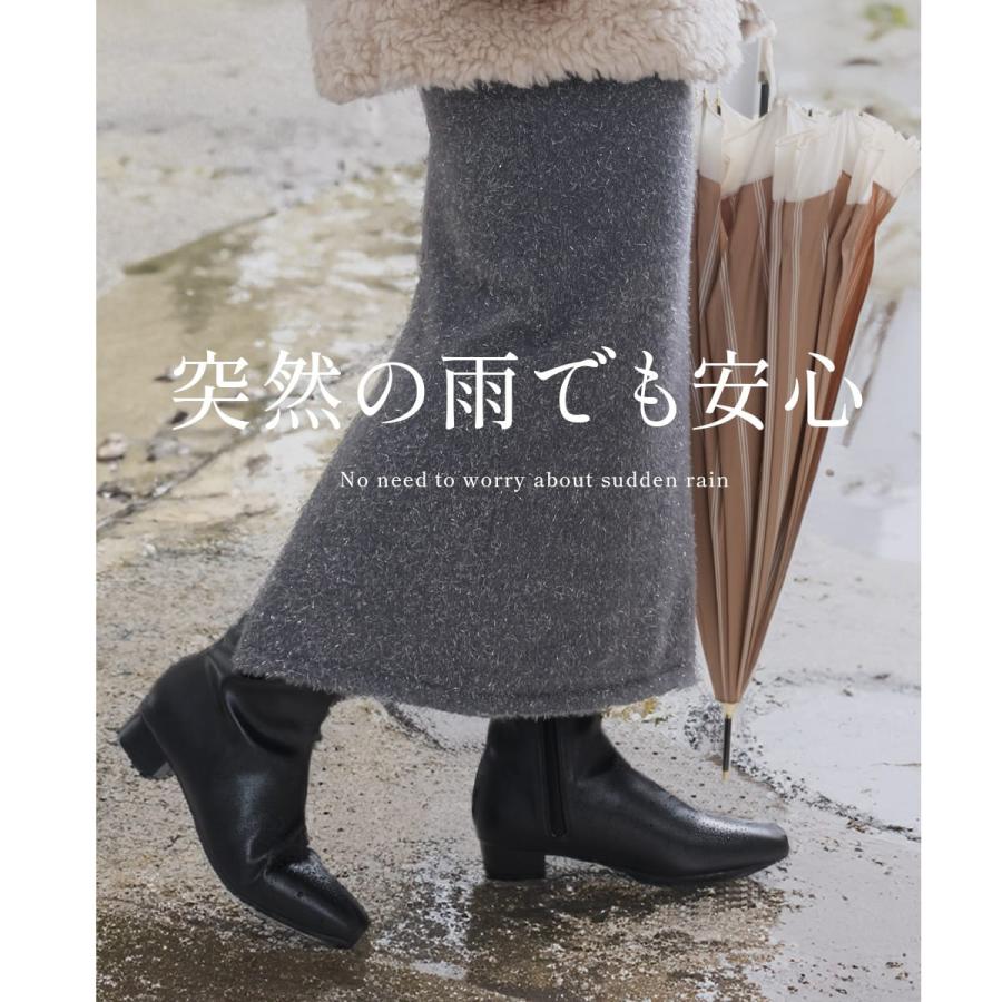 AmiAmi（アミアミ） ショートブーツ レディース 晴雨兼用 防水 痛く