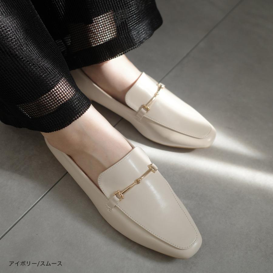 【新品未使用】Pertini アイボリー ローファー 37 AmiAmi（アミアミ） ローファー レディース 歩きやすい 仕事 痛くない