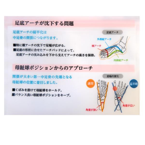 is-fit健康工房外反対策インソール アーチパッド 中敷き｜edie｜05