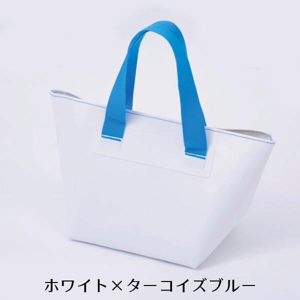   ホワイト トートバッグ　新品　未使用品 洗えるバッグ ZAB ザブ ミニサイズ トートバッグ 防水cap1Di : EDIE