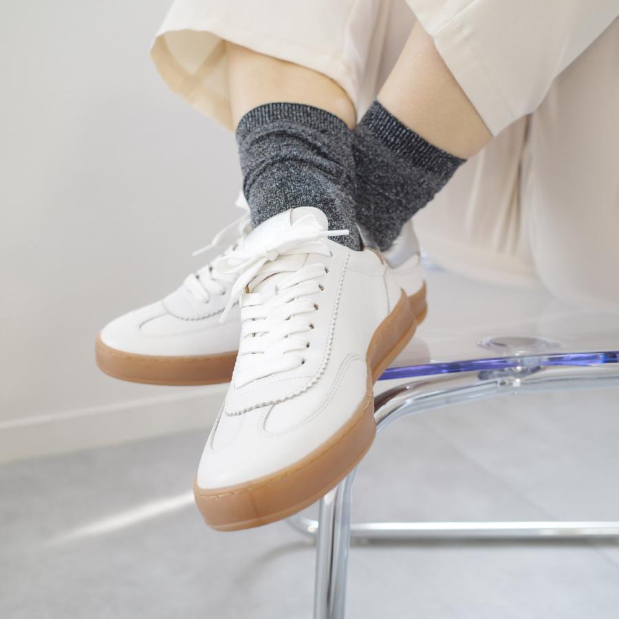 スニーカー 本革 レディース 歩きやすい おしゃれ ローカット 履き