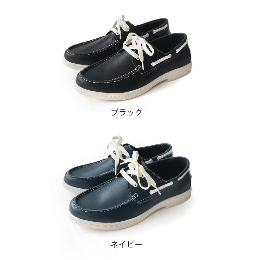 ローファー 本革 メンズ スリッポン デッキシューズ モカシン 履き