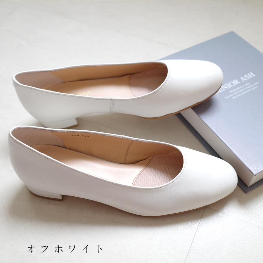 パンプス 本革 レディース 日本製 痛くない ローヒール 歩きやすい 履きやすい きれいめ 通勤 太めヒール 仕事 オフィス 3cm ヒール ポインター amiami エディ_20