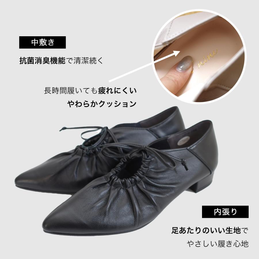 パンプス 本革 レディース ローヒール 日本製 痛くない 履きやすい