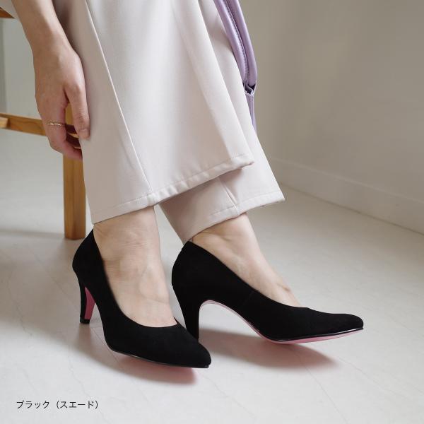 パンプス 本革 レディース 日本製 歩きやすい 痛くない 履きやすい