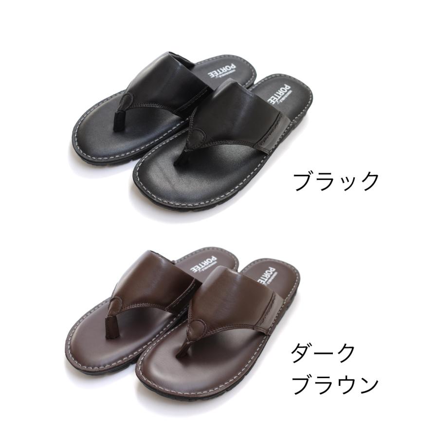 トングサンダル サンダル 本革 メンズ 痛くない 疲れない おしゃれ