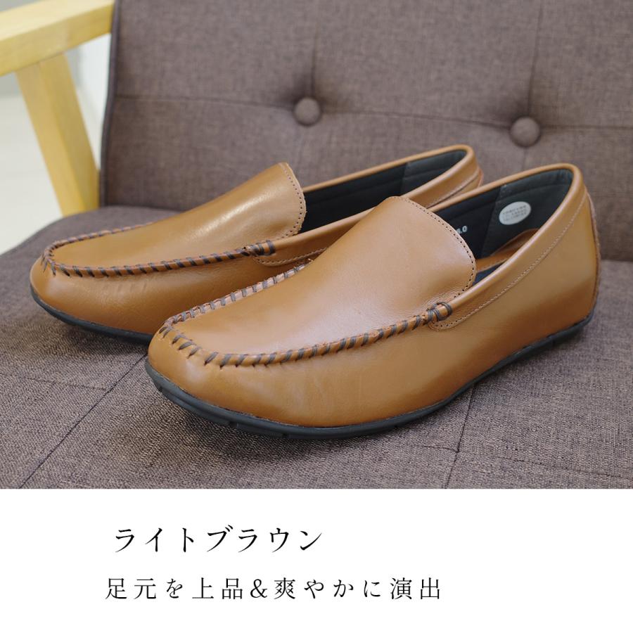 ローファー 本革 メンズ ドライビングシューズ 牛革 歩きやすい 履き