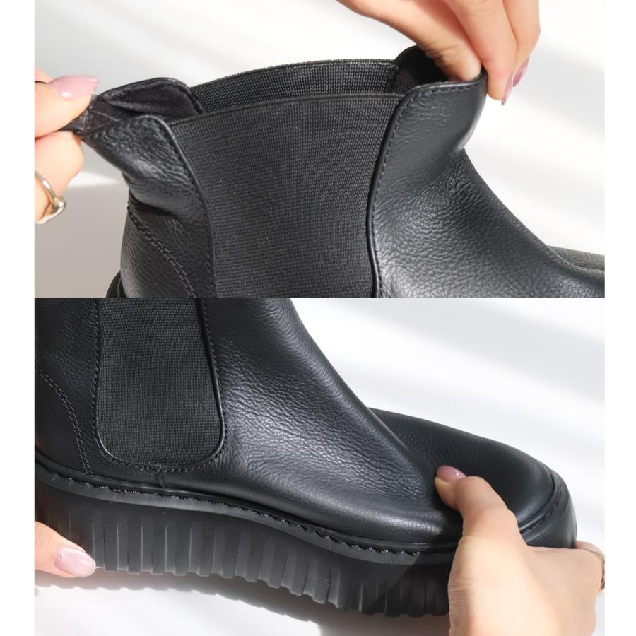 ショートブーツ 本革 レディース 日本製 歩きやすい 履きやすい