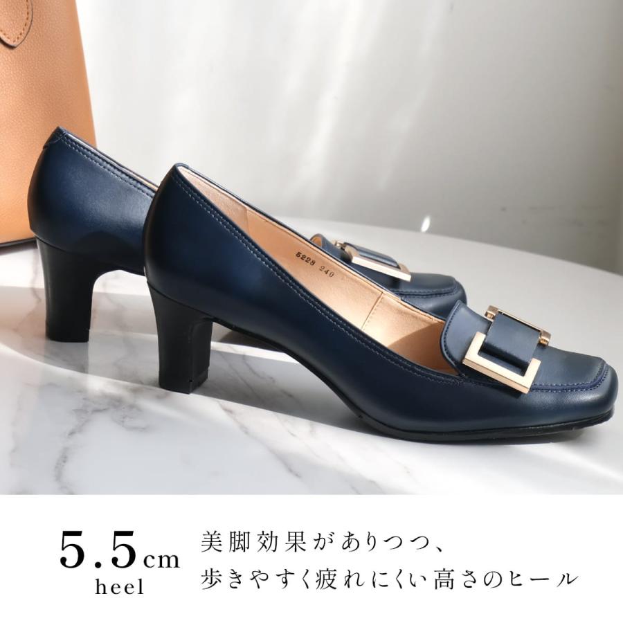 パンプス 本革 レディース 日本製 痛くない 履きやすい 牛革 歩き 