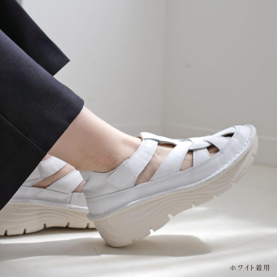 サンダル 本革 グルカサンダル レディース 痛くない 歩きやすい 4.5cm