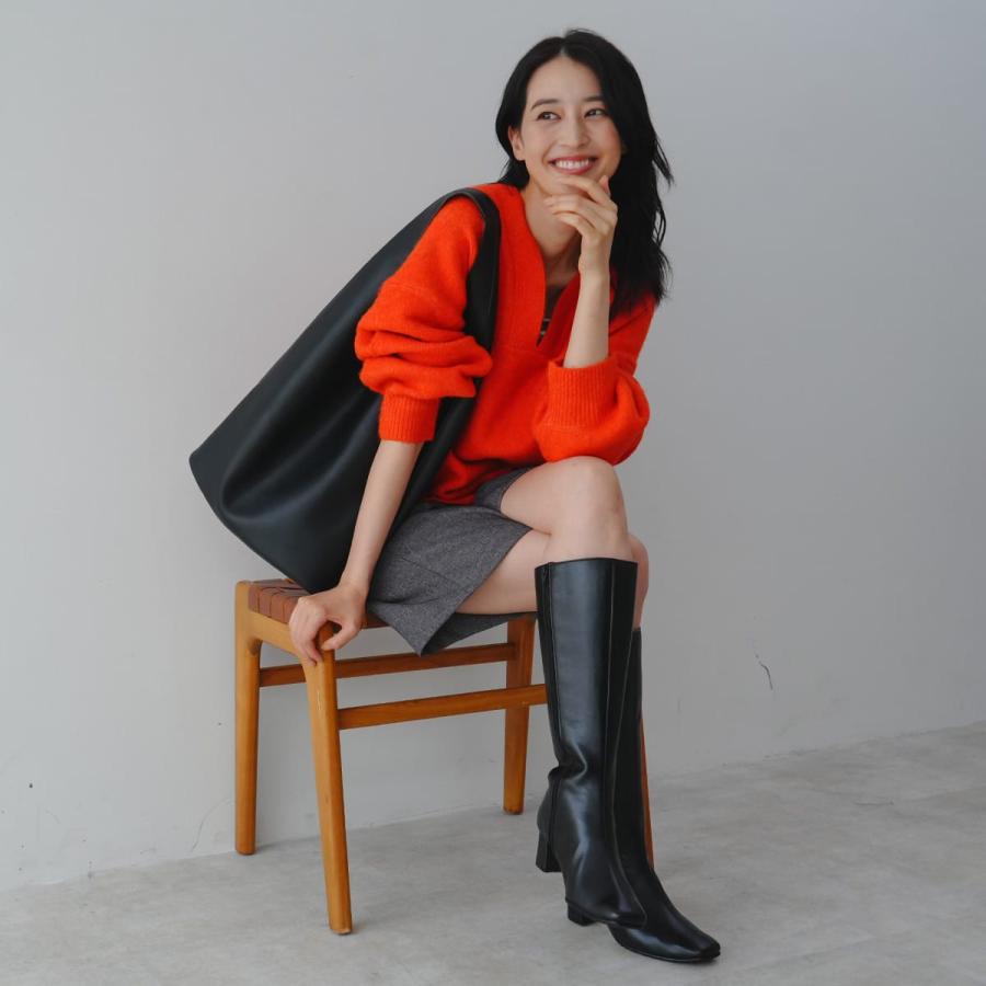 ロングブーツ 本革 レディース 歩きやすい 通勤 暖かい オフィス 牛革