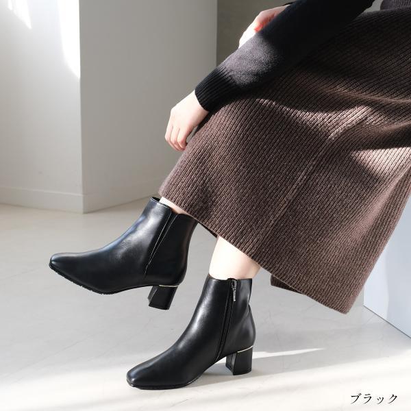 ショートブーツ 本革 レディース 歩きやすい 痛くない ブーツ ショート
