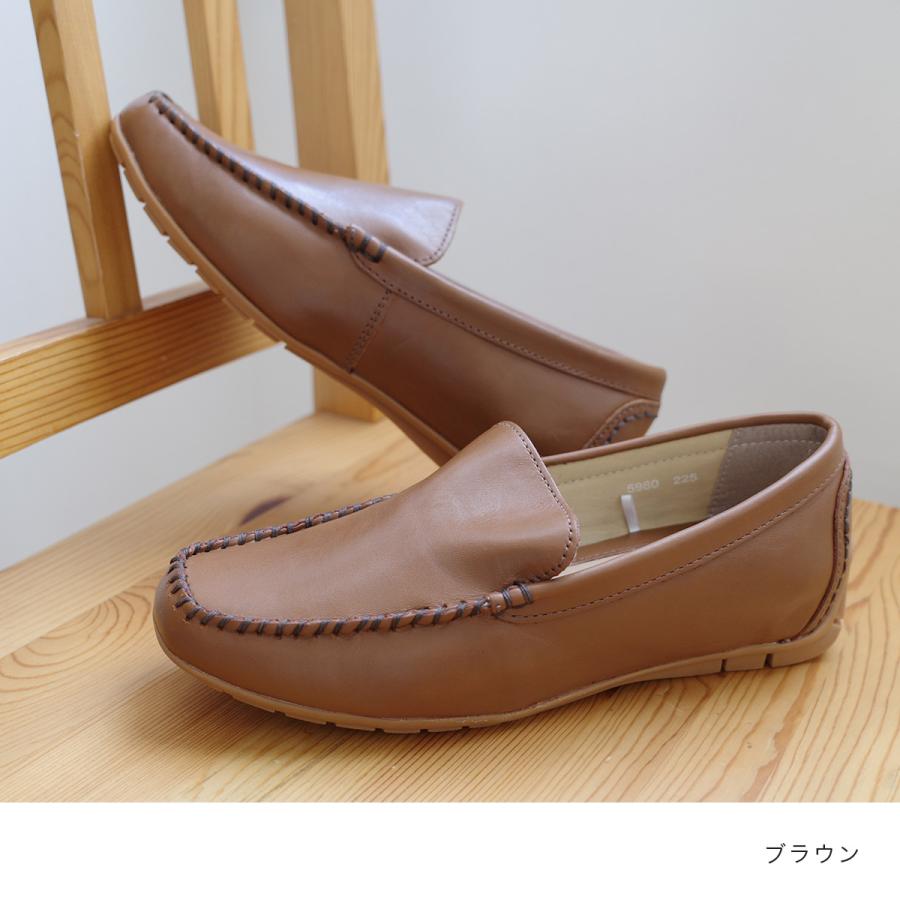 ローファー 本革 レディース 歩きやすい 履きやすい ローヒール