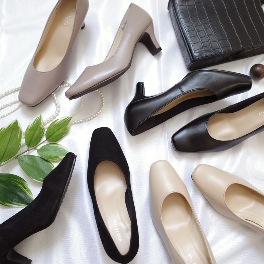 AmiAmi（アミアミ） パンプス 本革 レディース 歩きやすい 日本製 痛く