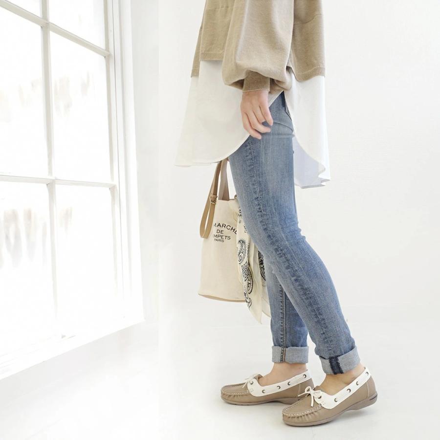 カジュアルローファー レディース ドライビングシューズ デッキシューズ モカシン スリッポンsfes Sh005 Edie 通販 Yahoo ショッピング