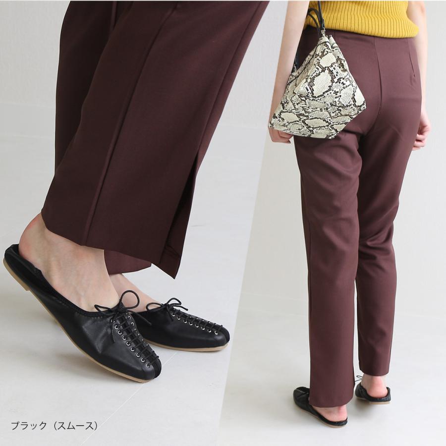 レースアップ ギャザーバレエシューズ レディース Sh47 Edie 通販 Yahoo ショッピング