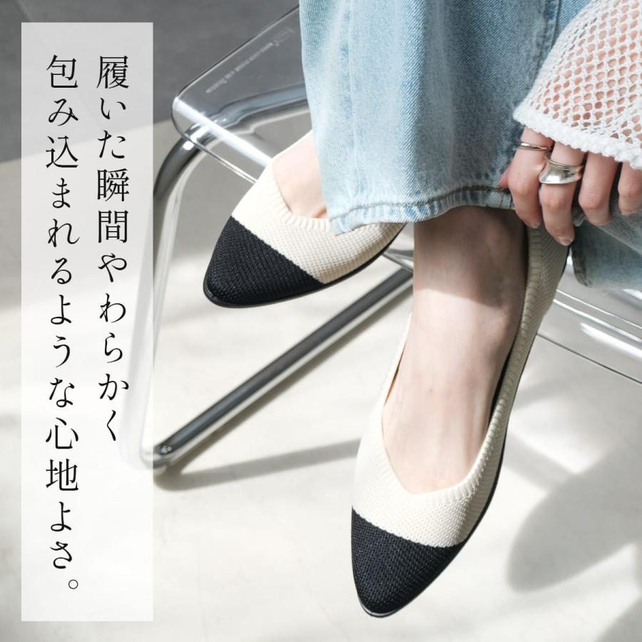 AmiAmi（アミアミ） パンプス レディース フラットシューズ ローヒール