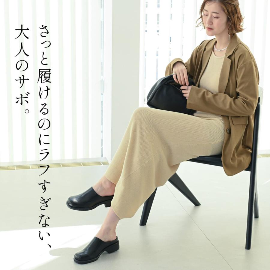 AmiAmi（アミアミ） サボ 厚底 クロッグシューズ レディース 歩き