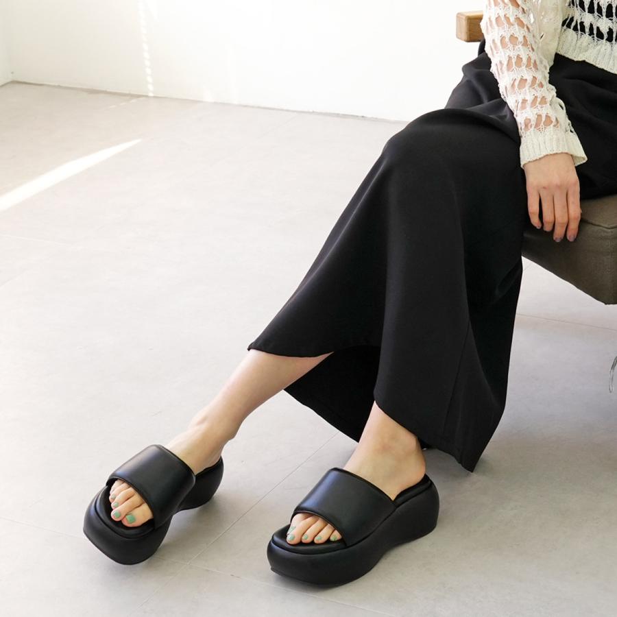 AmiAmi（アミアミ） サンダル 厚底 ミュール レディース 厚底サンダル