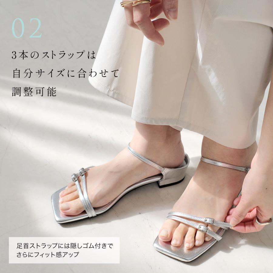 AmiAmi（アミアミ） サンダル ミュール レディース ローヒール