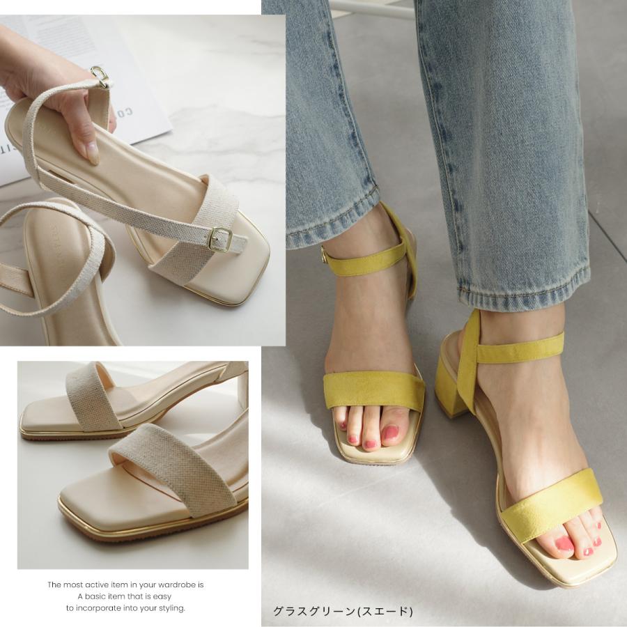 AmiAmi（アミアミ） サンダル レディース ストラップ 歩きやすい