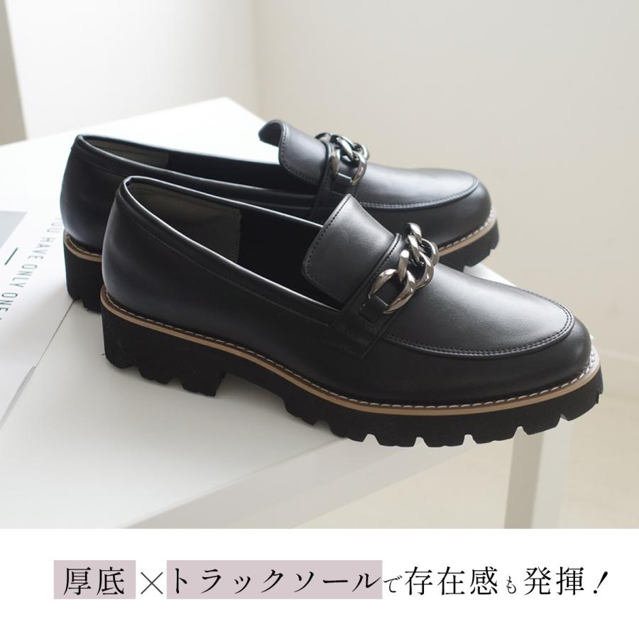 AmiAmi（アミアミ） ローファー レディース 痛くない 厚底 履きやすい
