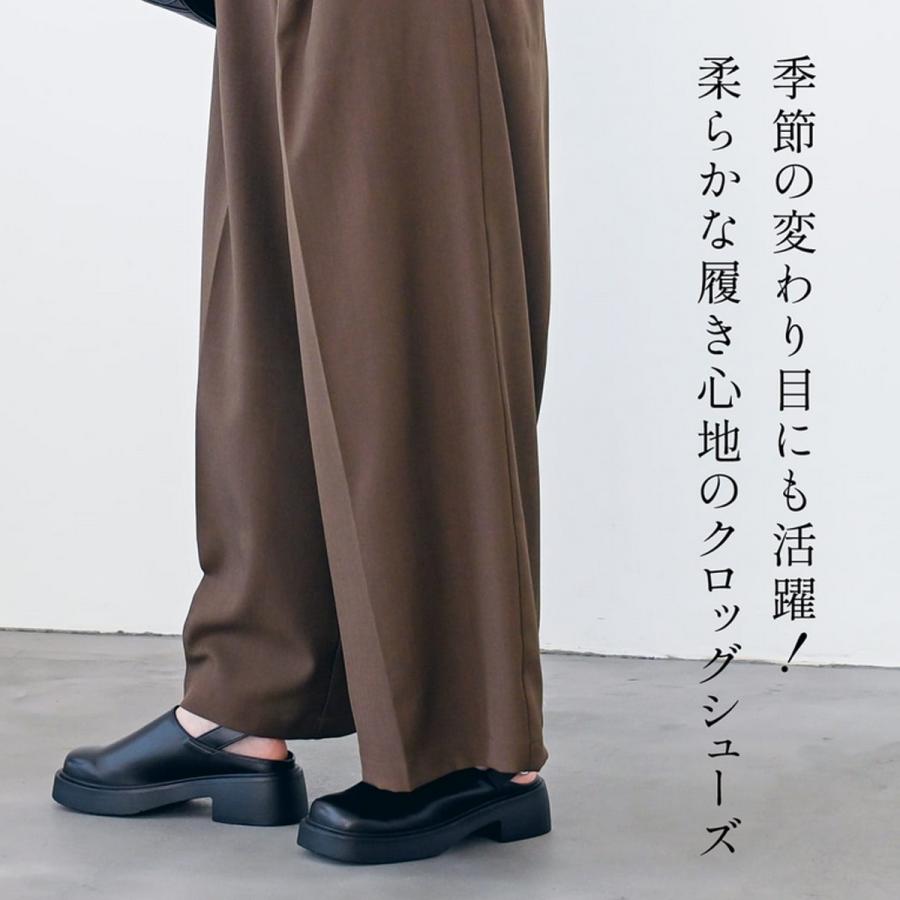 AmiAmi（アミアミ） サボ サンダル 厚底 レディース 歩きやすい 履き