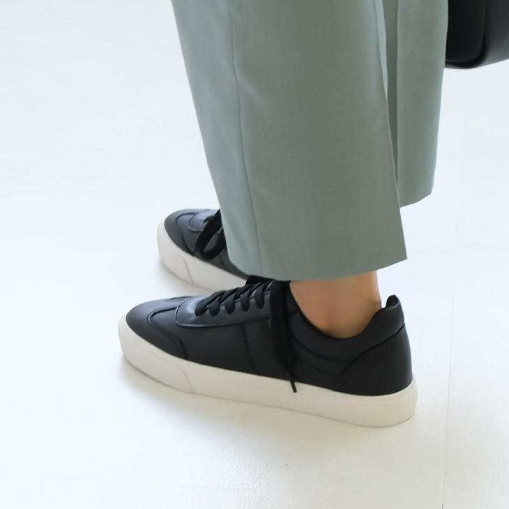 ローカット レースアップ スニーカー レディース スムース フラットds Tr02 Edie 通販 Yahoo ショッピング