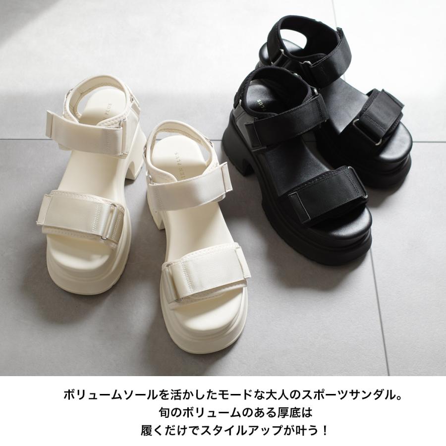 AmiAmi（アミアミ） 厚底プラットフォームサンダル レディース 春夏