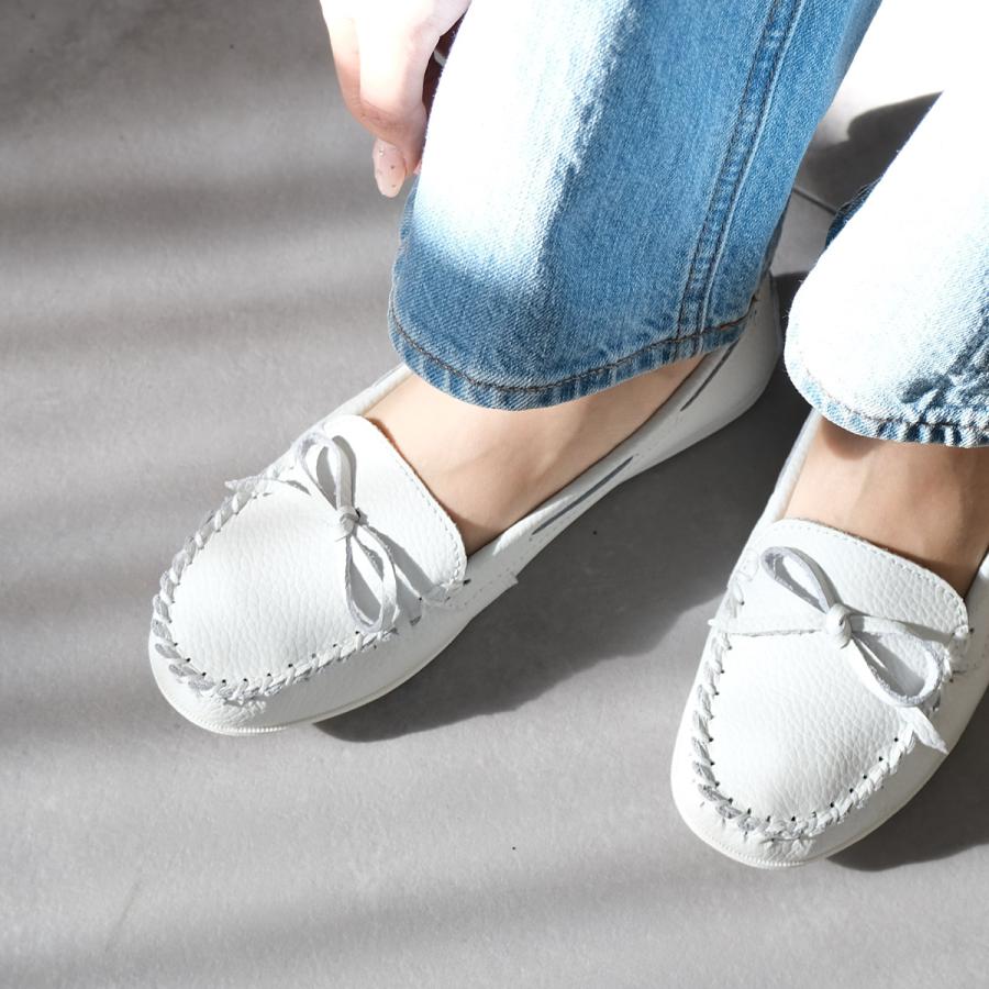 AmiAmi（アミアミ） ローファー モカシン 本革 レディース 痛くない