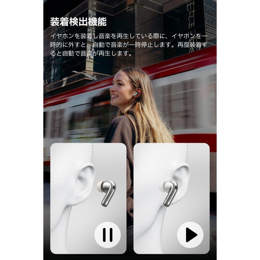 Edifier EDIFIER EvoBuds Pro ワイヤレスイヤホン Bluetooth6.0 ノイズ