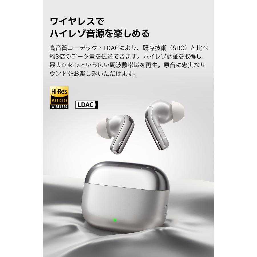 Edifier EDIFIER EvoBuds Pro ワイヤレスイヤホン Bluetooth6.0 ノイズ