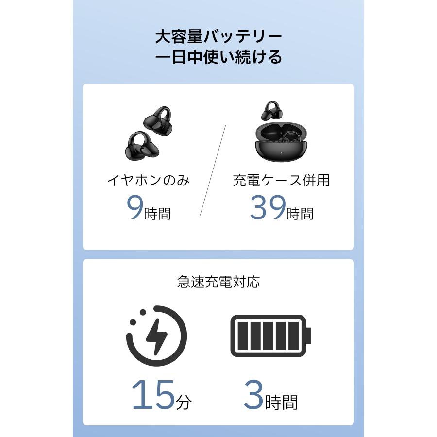 Edifier EDIFIER LolliClip イヤーカフ型 ワイヤレスイヤホン