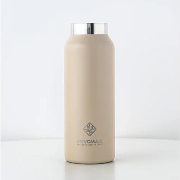 REVOMAX　レボマックス　WITHOUT CAP　12ozSlim(355ml)　サンドベージュ　DWF-12755S-JP-CL　※本体のみ※キャップ別売※　キャップレスボトル
