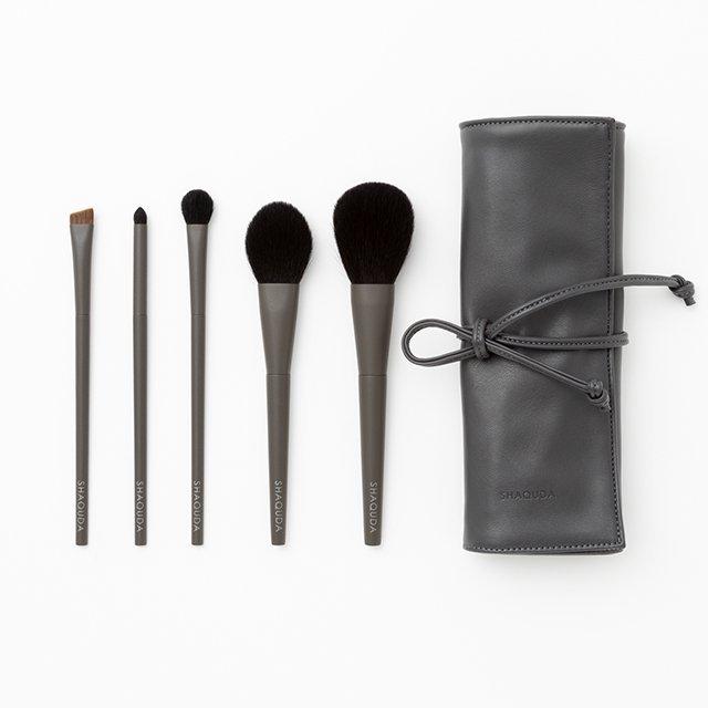SHAQUDA セット SHAQUDA シャクダ OWN 5 Brushes & Makeup Brush case オウン 5