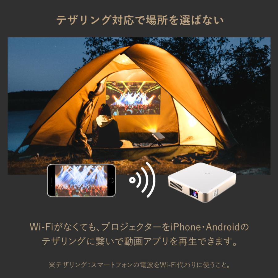 KABENI Pro2 カベーニプロ2 小型プロジェクター シャンパン KABENI Pro2 カベーニプロ2 小型プロジェクター シャンパン