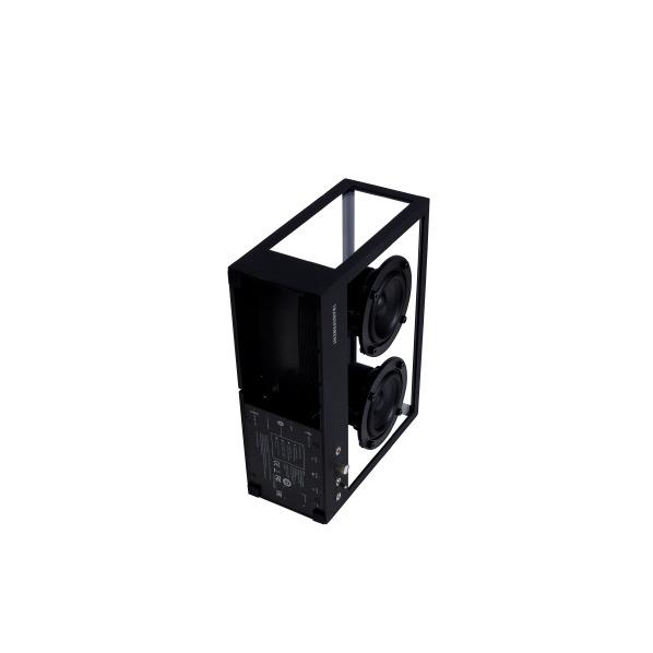 TRANSPARENT トランスペアレント ＳＭＡＬＬ ＴＲＡＮＳＰＡＲＥＮＴ ＳＰＲＡＫＥＲ TPS-04 ブラックの画像
