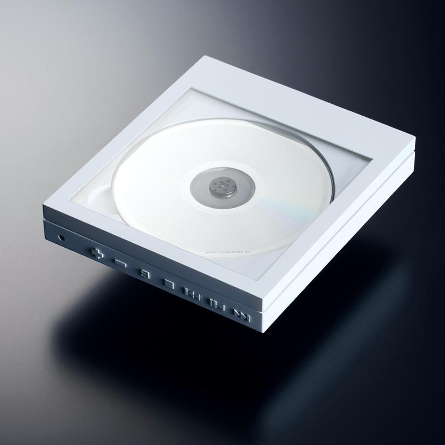 km5 CP1 Instant Disk Audio(インスタントディスクオーディオ）CDプレーヤー White(ホワイト）CP1-001｜edion-tsutayakaden｜04