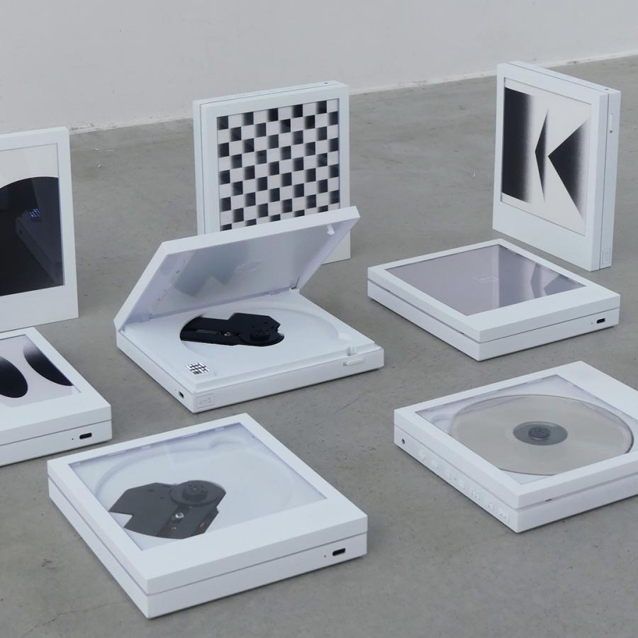 km5 CDプレーヤー INSTANT DISK AUDIO-CP1 WHITE Instant Disk Audio CP1 White CD Player | km5 – km5