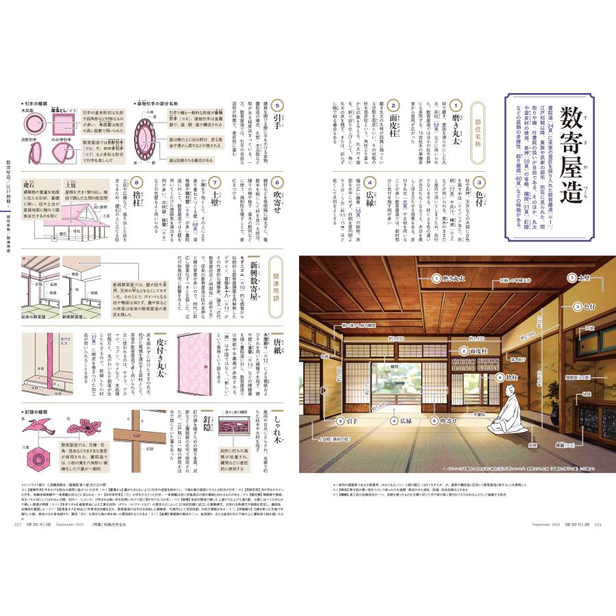 『建築知識 2023年9月号　和風住宅全史』（エクスナレッジ）｜edion-tsutayakaden｜02