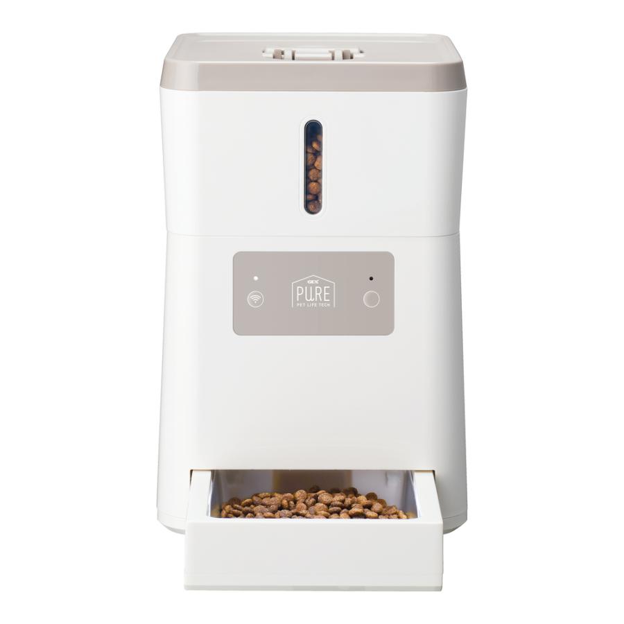 GEX（ジェックス） PURE PET AUTO FEEDER PPAF01-WH 自動給餌器